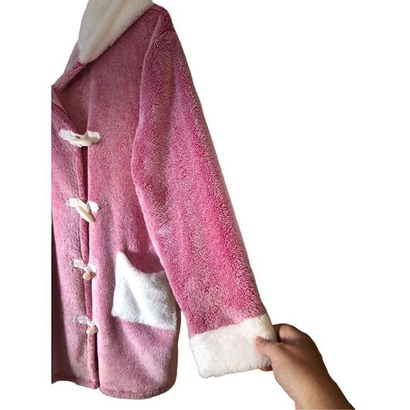 Cuddl Dudds Fleece Jacket Robe L - Picture 2 of 12